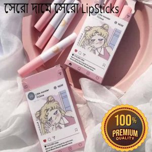 8 Pcs Set of Monster Lipstick set matte Lipstick student Package